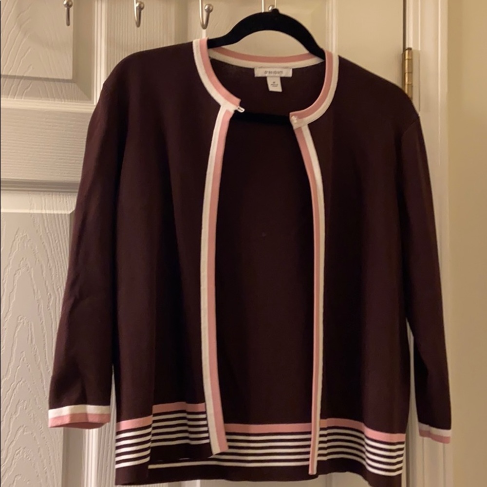 Dress Barn blouse and blazer